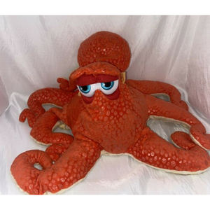 Disney Store Orange Octopus Hank Finding Dory Plush Stuffed Animal Toy 17"